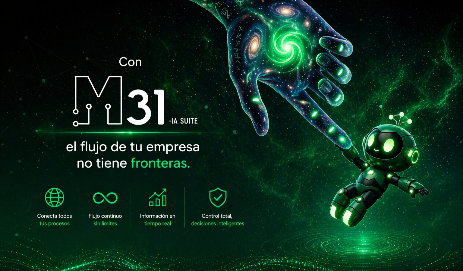 Equipo colaborando con Microsoft 365